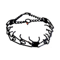Herm Sprenger 4.0 mm black stainless steel prong training collar 