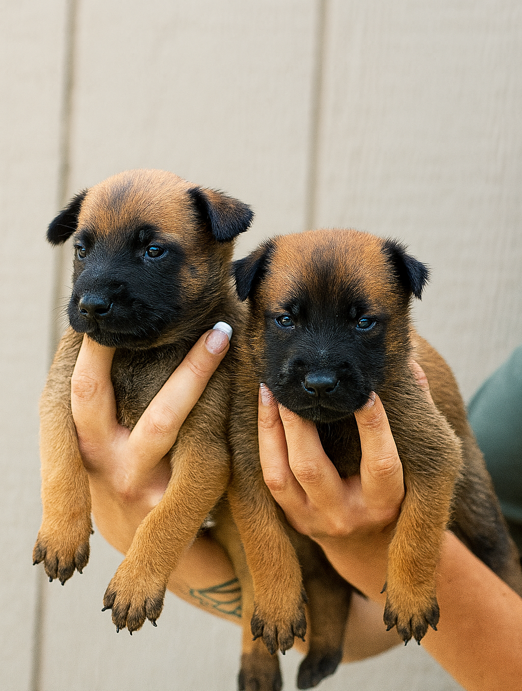 2 month old pups Puppies ready to attend there first puppy training near me
